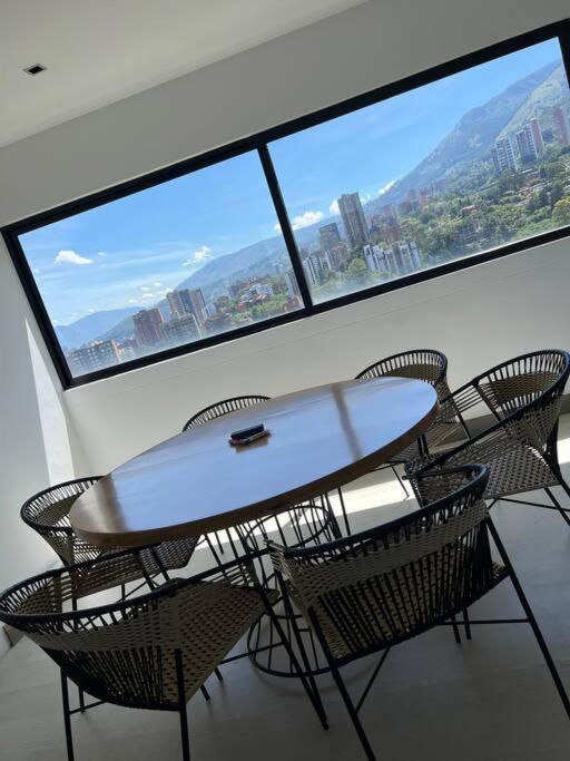 Apartamento De Lujo Con La Mejor Vista De Medellin Appartement Buitenkant foto